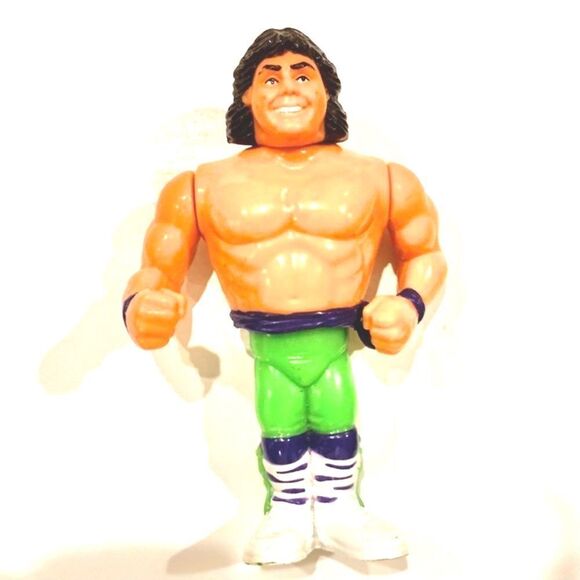 Vintage WWF MARTY JANNETTY 1992 Wrestling Action Figure Hasbro Action Series 7 - Picture 1 of 9